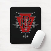 Old Pennsylvania Railroad Logo Mousepad Muismat (Met muis)