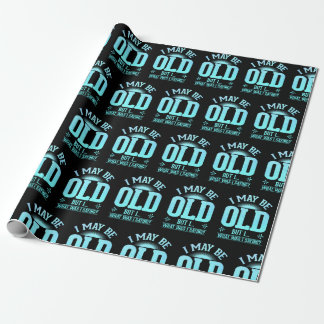 Old People Joke Men Cadeaupapier