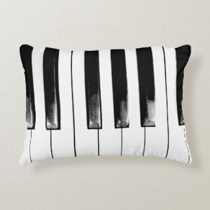 Old Piano Keys Funny Cool Accent Kussen