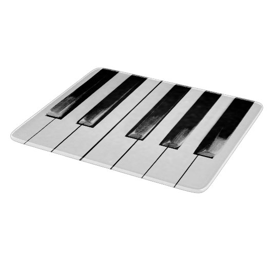 Old Piano Keys Funny Cool Snijplank (Hoek)