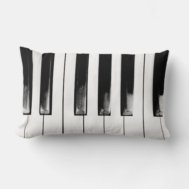 Old Piano Keys Kussen (Voorkant)
