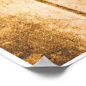 Old Piano Keys Musique Art Poster (Coin)