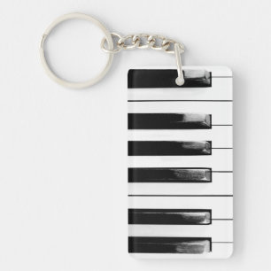 Old Piano Keys Sleutelhanger