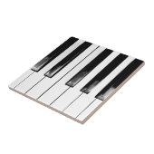 Old Piano Keys Tegeltje (Zijkant)
