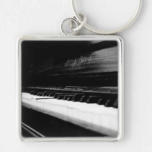 Old Piano Sleutelhanger (Voorkant)