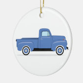 Old Pickup Truck Keramisch Ornament (Links)