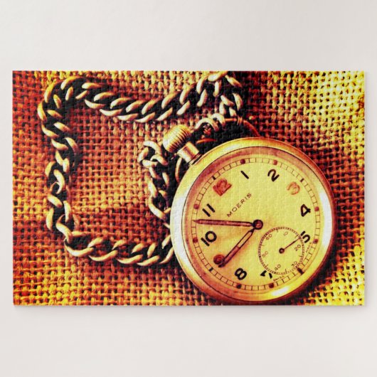 Old Pocket Watch Legpuzzel (Horizontaal)