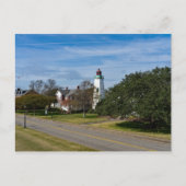 Old Point Comfort Lighthouse - Hampton, Virginia Briefkaart (Voorkant)