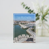 Old Port Uitzicht La Rochelle Briefkaart (Staand voorkant)