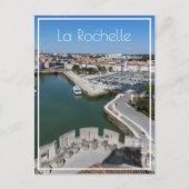Old Port Uitzicht La Rochelle Briefkaart (Voorkant)