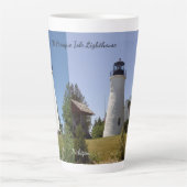 Old Presque Isle Lighthouse latte mug (Devant)