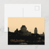 Old Quebec Briefkaart (Voorkant / Achterkant)