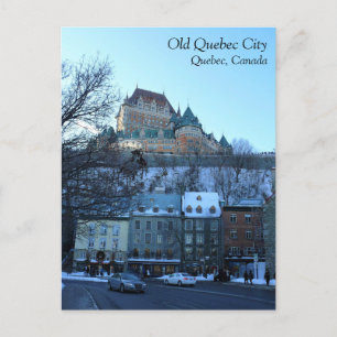 Old Quebec City, Quebec, Canada Briefkaart