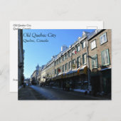 Old Quebec City, Quebec, Canada Briefkaart (Voorkant / Achterkant)