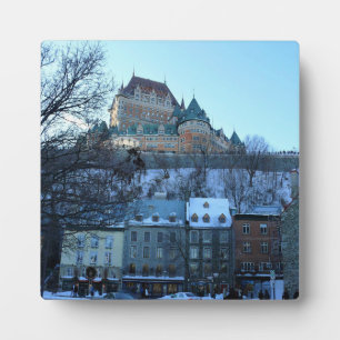 Old Quebec City, Quebec, Canada Fotoplaat