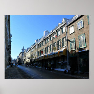 Old Quebec City, Quebec, Canada Poster