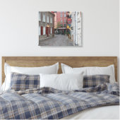 Old Quebec - Kleur Canvas Afdruk (Insitu (Slaapkamer))