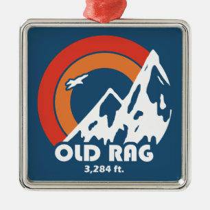 Old Rag Mountain Sun Eagle Metalen Ornament