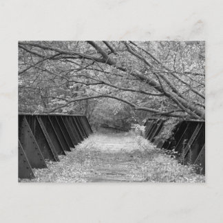Old Railroad Bridge Briefkaart