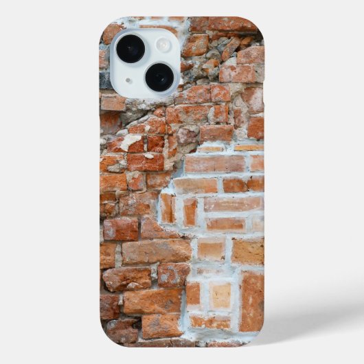 Old Red Brick Wall Case-Mate iPhone Case (Achterkant)