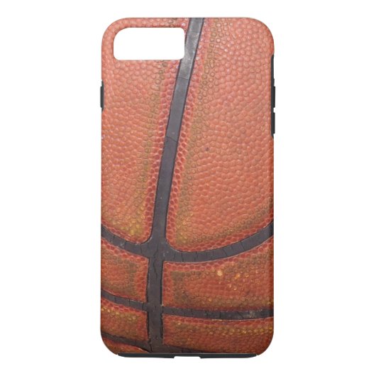 Old Retro Worn Basketball Texture Case-Mate iPhone Case (Achterkant)
