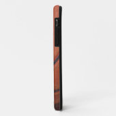 Old Retro Worn Basketball Texture Case-Mate iPhone Case (Achterkant/links)