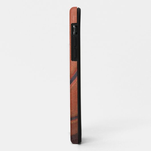 Old Retro Worn Basketball Texture Case-Mate iPhone Case (Achterkant/links)