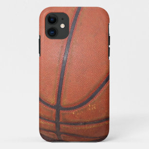 Old Retro Worn Basketball Texture iPhone 11 Hoesje