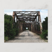 Old River Bridge Briefkaart (Voorkant)