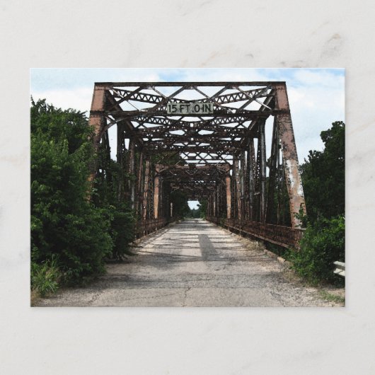 Old River Bridge Briefkaart (Voorkant)