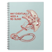 Old Rock klimmen cam grappig Notitieboek (Voorkant)