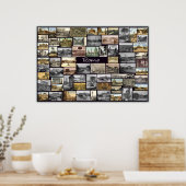 Old Rome Collage Poster (Keuken)