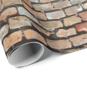 Old Rotten Brick Walling Cadeaupapier (Rol Hoek)