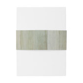 Old Rustic Country Wood Texture Wedding Uitnodigingen Wikkel (Achterkant Voorbeeld)