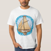 Old Sailboot t-shirt (Voorkant)