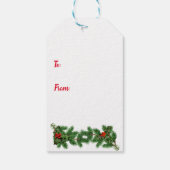 Old Saint Chick Cadeaulabel (Achterkant)