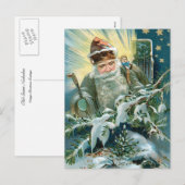 Old Saint Nicholas Feestdagenkaart (Voorkant / Achterkant)