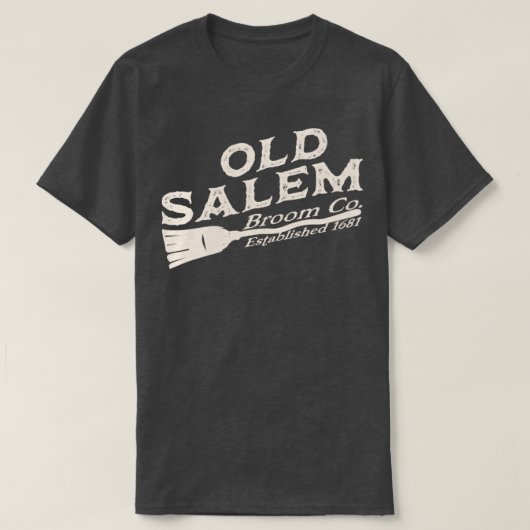 Old Salem Broom Co T-shirt (Design voorkant)