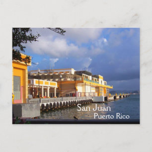 Old San Juan Puerto Rico Briefkaart