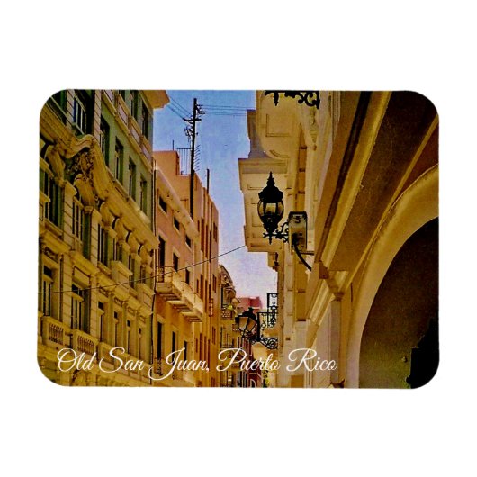 Old San Juan, Puerto Rico Magneet (Horizontaal)