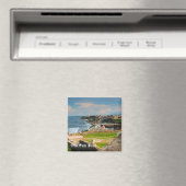 Old San Juan Square Magnet Magneet (Insitu (Vaatwasser))