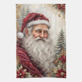 Old Santa Claus Theedoek (Verticaal)