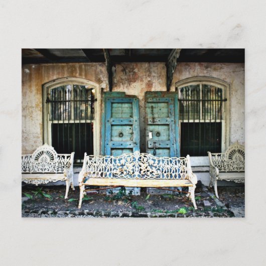 Old Savannah Building Briefkaart (Voorkant)