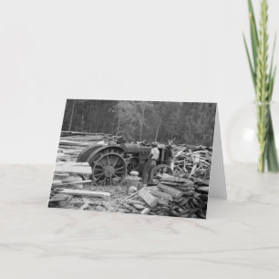 Old Sawmill Tractor, 1935 Kaart