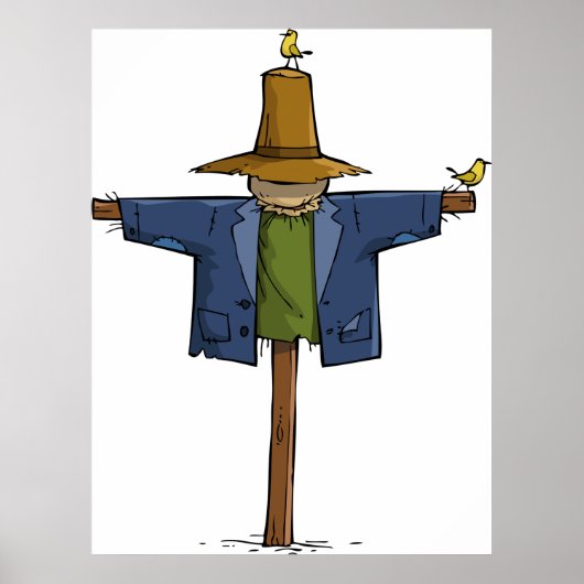 Old Scarecrow Poster (Voorkant)