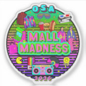 Old School April 2026 Logo Sticker (Devant)