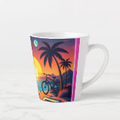 Old School Arcade Latte Mok (Rechts)