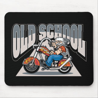 Old School Biker Muismat