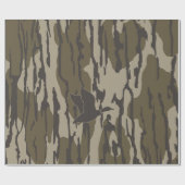 Old School Camo Duck Hunting Cadeaupapier (Vlak)