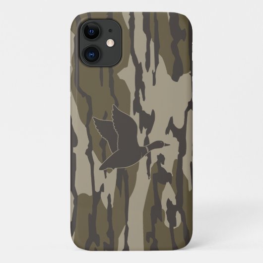 Old School Camo Duck Hunting Case-Mate iPhone Case (Achterkant)
